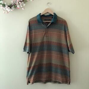 TEHAMA Polo Shirt Double Mercerized Size M